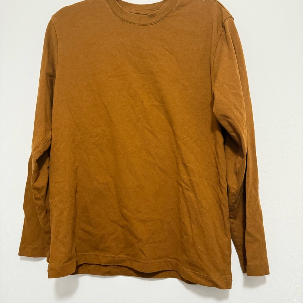 Brown Long Sleeve Shirt